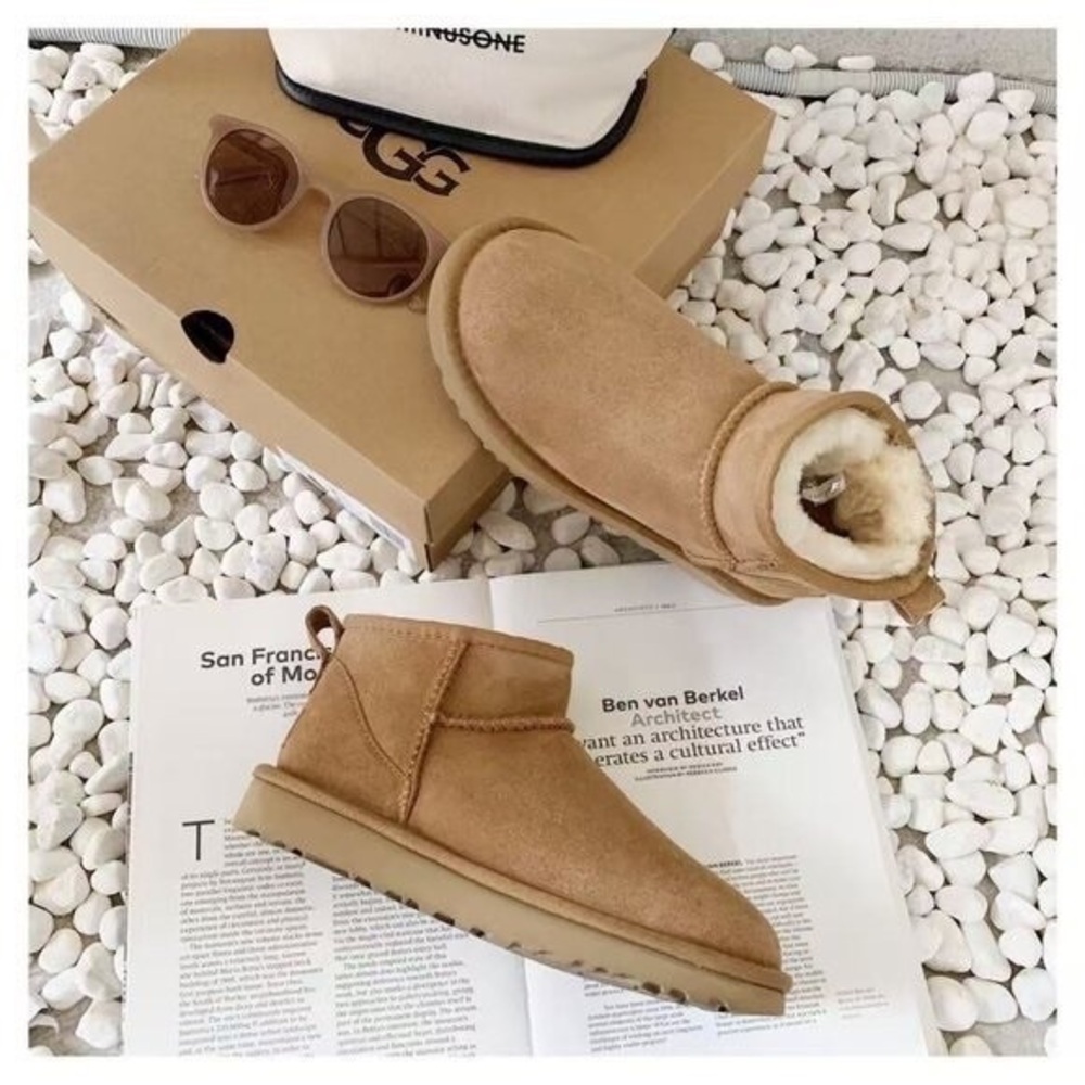 UGG Classic Ultra Mini Boots chestnut - Picture 5 of 6